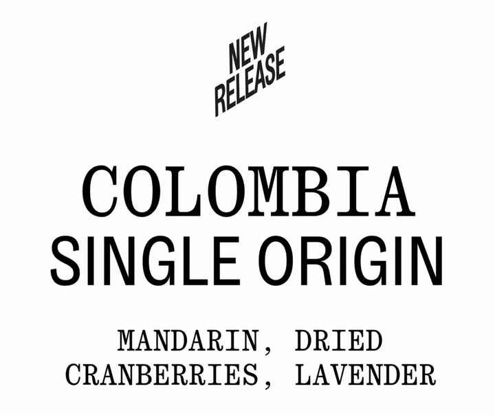 Colombia Resinas single origin filter coffee - new release
